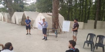 مخيم دورة اعداد القادة المركزية ( مفوضية كشاف اللاذقية – صلنفة )